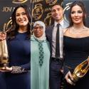 هند صبري وأشرف حكيمي ونادين نجيم يفوزون بجوائز Joy Awards