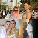ريهام عبد الغفور مع والدتها، رنا رئيس وأمها وسينتيا صموئيل ووالدتها- الصور من انستقرام النجمات