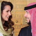 الأمير الحسين بن عبدالله الثاني والآنسة رجوة خالد السيف - صورة من غوغل