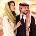 الأمير الحسين بن عبدالله والآنسة رجوة آل سيف