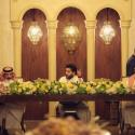 معالي المستشار تركي آل الشيخ من دعوة نجوم "روائع الموجي" على العشاء