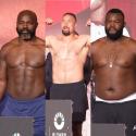 قياس وزن أبطال الملاكمة في موسم الرياض - صورة معدلة