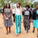 أمل كلوني، ميشيل أوباما و ميليندا غيتس - صورة من حساب Clooney Foundation for Justice على انستقرام