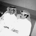 راشد الماجد والراحل الأمير بدر بن عبدالمحسن - صورة من إكس