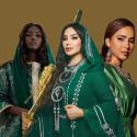 إطلالات النجمات في اليوم الوطني السعودي