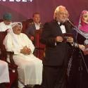 تكريم داوود حسين و سامح السريطي في مهرجان ظفار الدولي للمسرح