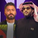 تركي آل الشيخ و تامر حسني - صورة معدلة