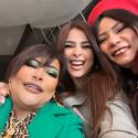 ياسمين عبد العزيز وسط إيمان السيد وبدرية طلبة
