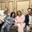 زيارة نقابة المهن التمثيلية لنجوى فؤاد