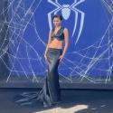زندايا بإطلالة جلدية مخصصة من لويس فيتون في عرض Spider-Man 