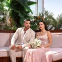 خطوبة حسن خليل وروعة السعدي... إطلالات رومانسية متناغمة  - الصورة بعدسة مهند صادق