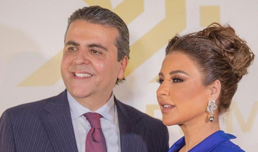 ماغي بو غصن وجمال سنان - صورة من @maguyboughosnماغي بو غصن وجمال سنان - صورة من @maguyboughosn