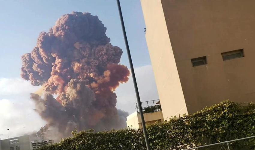 انفجار  بيروت