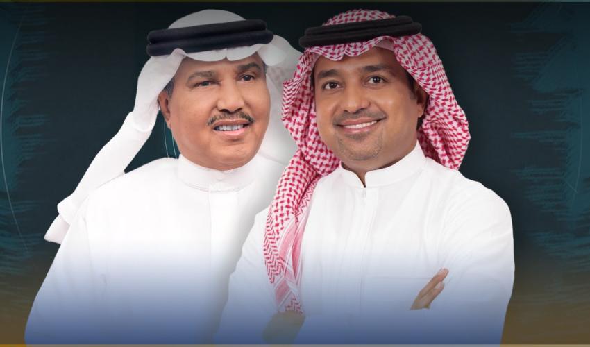 ديو راشد الماجد ومحمد عبده في موسم الرياض