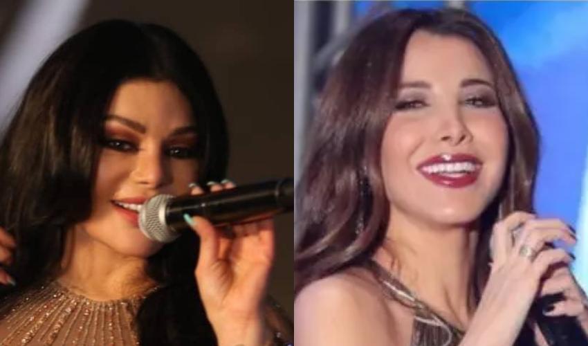 نانسي عجرم وهيفاء وهبي 