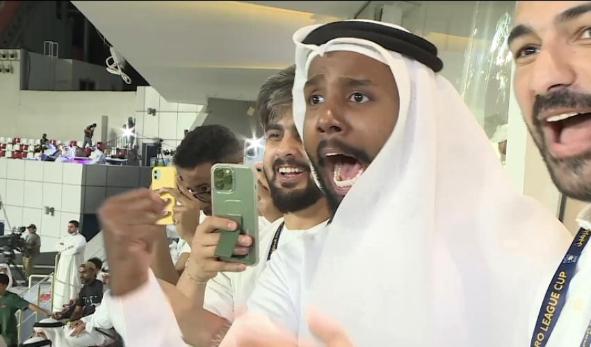ET بالعربي ونجوم السوشال ميديا في كواليس مباراة نهائي كأس رابطة المحترفين الإماراتية