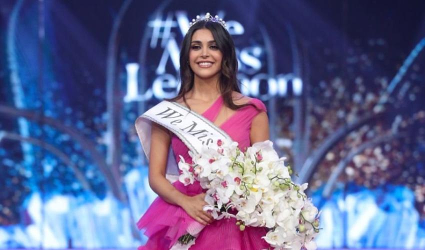ياسمينا زيتون - ملكة جمال لبنان 2022 - صورة من تويتر 