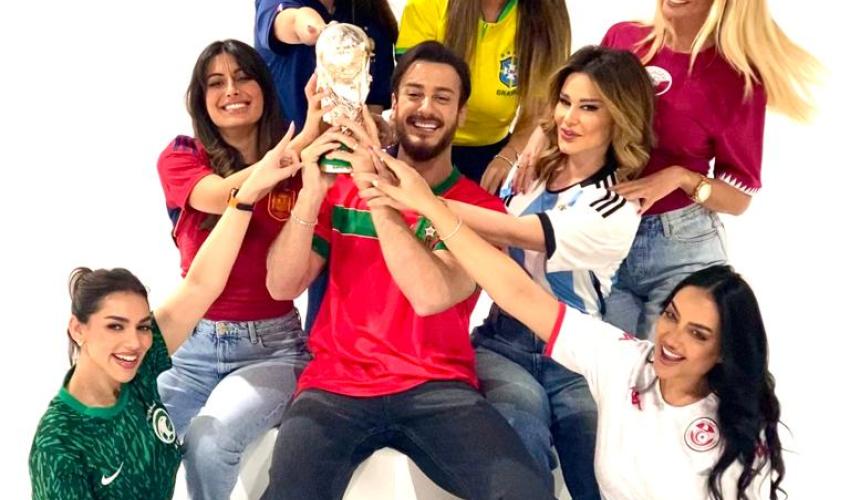 سعد لمجرد يحمل كأس العالم حصرياً في ET بالعربي