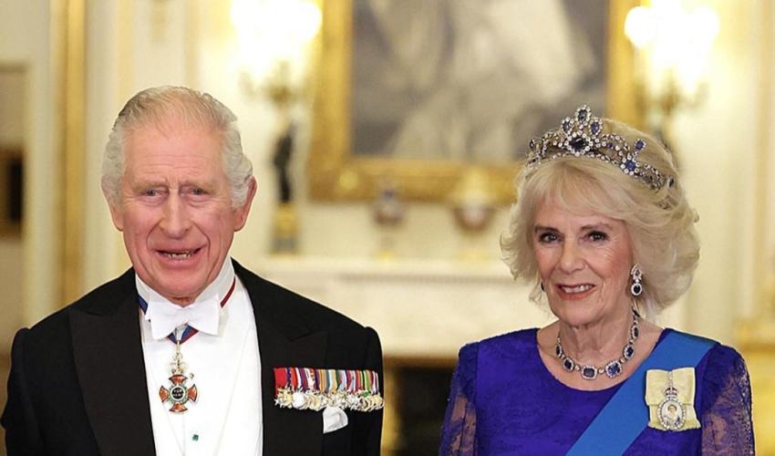 الملك تشارلز وزوجته كاميلا - صورة من انستقرام The Royal Family