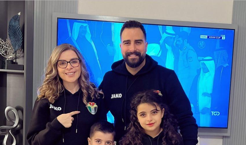 كيف دعم طوني قطان و دانا أبو خضر المنتخب الاردني ؟ 