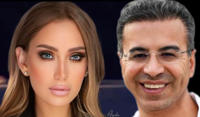 الدكتور نادر صعب و ريهام سعيد 