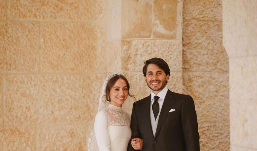 من حفل زفاف الأميرة ايمان 