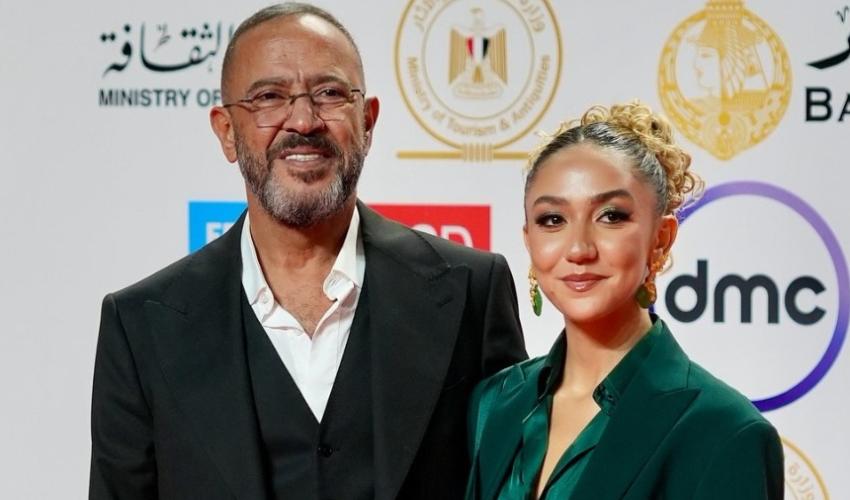 أشرف عبدالباقي و إبنته زينة عبدالباقي - صورة من إنستقرام