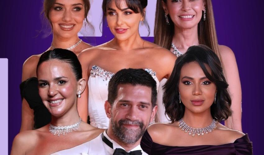 داليا مصطفى و ميس حمدان و جيهان الشماشرجي و لبنى عبد العزيز و أحمد مجدي و ركين سعد - صورة معدلة
