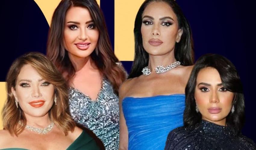 سلافة معمار و لطيفة التونسية و صبا مبارك و لبنى عبدالعزيز - صورة معدلة