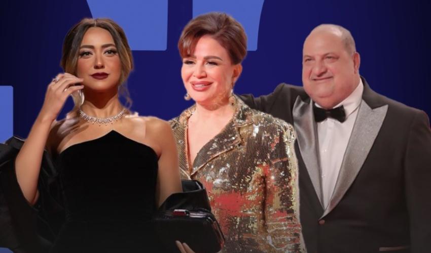 خالد الصاوي و إلهام شاهين و هند عبد الحليم - صورة معدلة