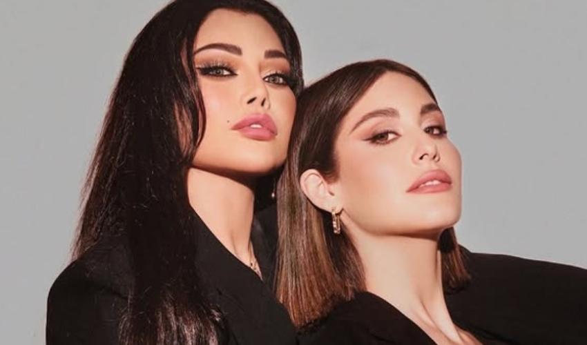 نور عريضة و هيفاء وهبي - صورة من إنستقرام