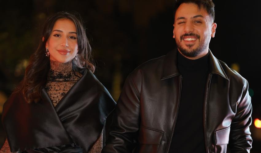 وسام قطب و سارة سامي -صورة من إنستقرام