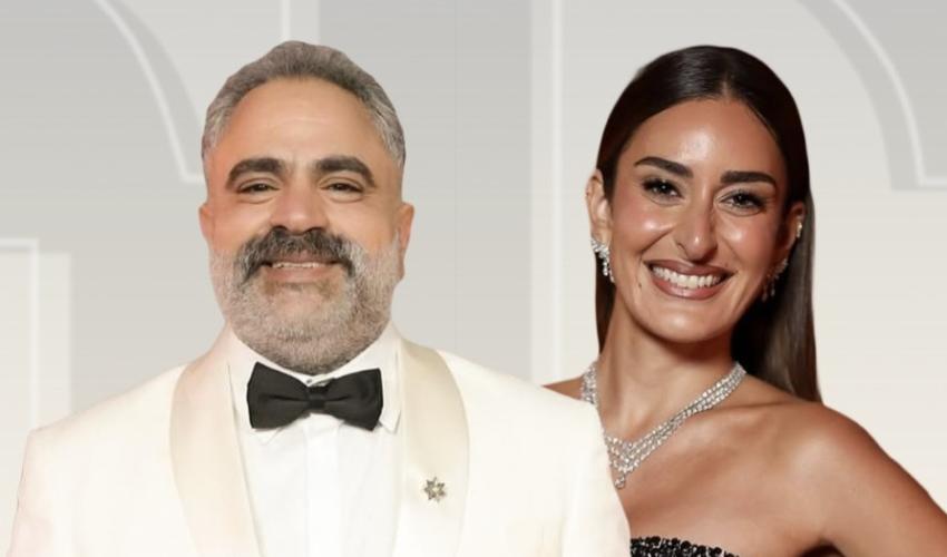 أمينة خليل و محمد شاهين - صورة معدلة