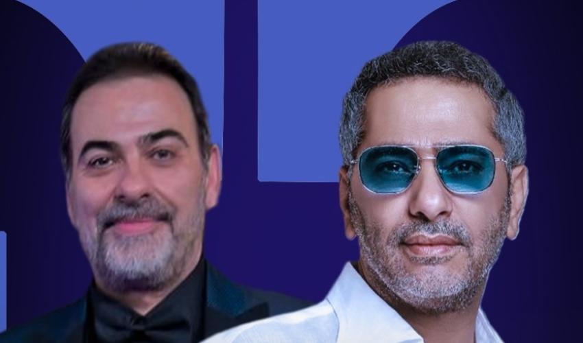 فضل شاكر و طلال الجردي - صورة معدلة