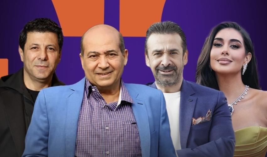 ياسمين صبري و كريم عبدالعزيز و إياد نصار و طارق الشناوي - صورة معدلة