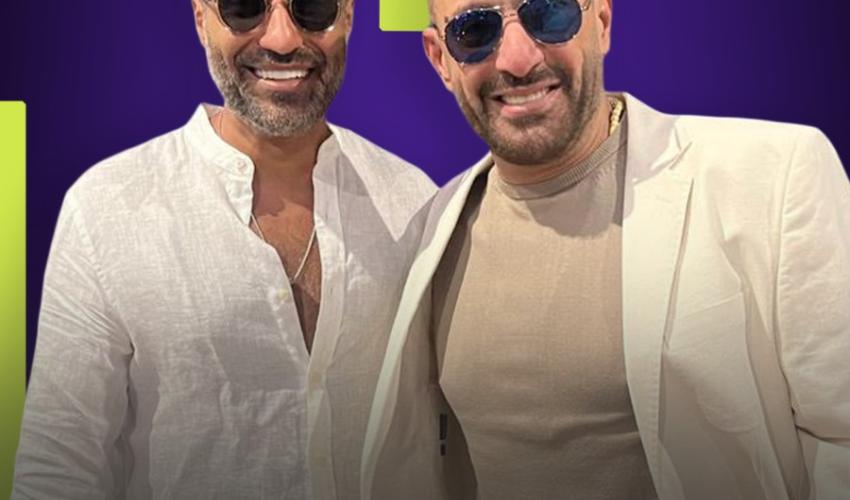 أحمد السقا و أحمد فهمي - صورة معدلة