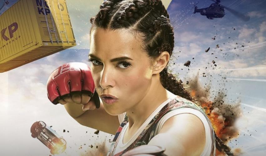 دنيا سمير غانم - بوستر فيلم روكي الغلابة
