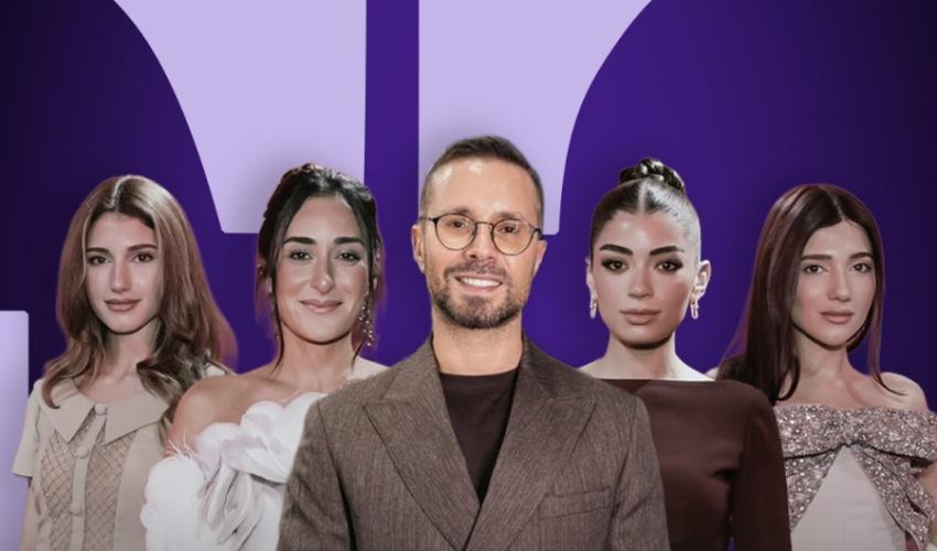 المشاهير ونجمات السوشال ميديا  في عرض رامي قاضي بدبي