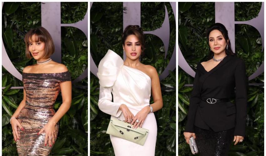 إطلالات النجمات والمؤثرات العربيات في حفل Oud Fashion Talks 