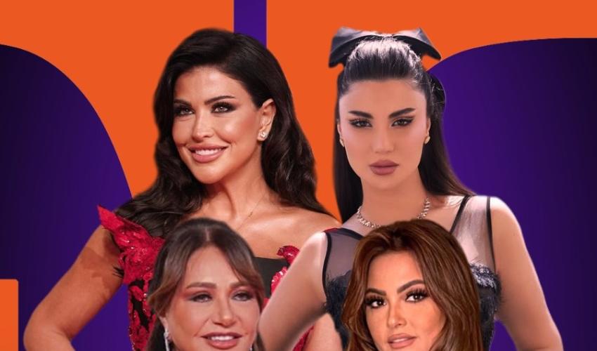 جومانا مراد بشرى ليلى علوي هدى الأتربي