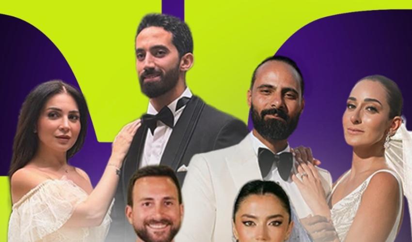 نجوم توجوا قصص حبهم بالزواج بال 2025  