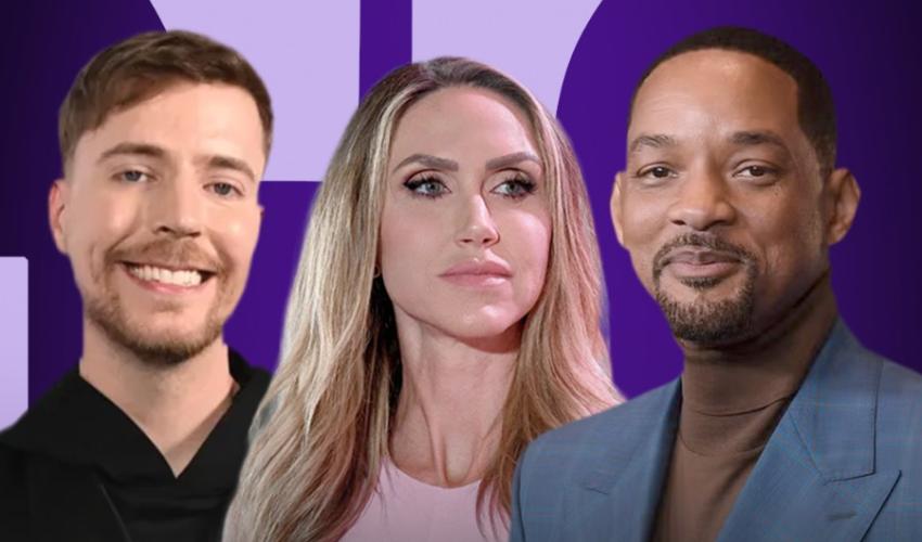  Mr beast و will smith و Lara trump ضيوف قمة المليار متابع  