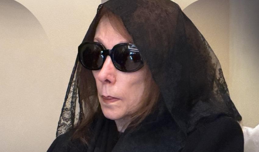 السيدة فيروز في جنازة ابنها هلي الرحباني