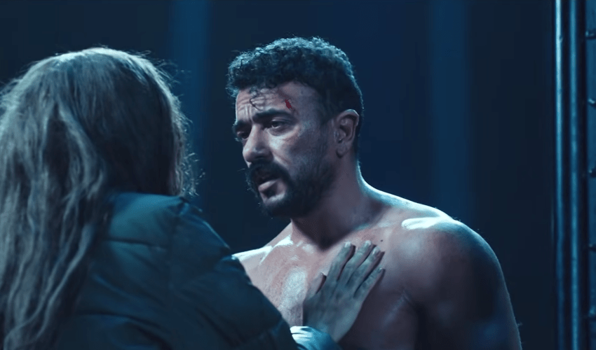 مشهد من مسلسل علي كلاي