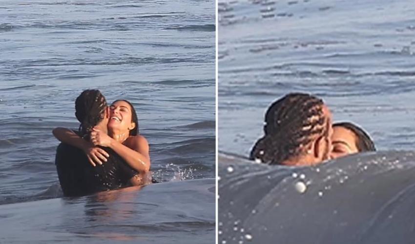 كيم كارداشيان و لويس هاميلتون