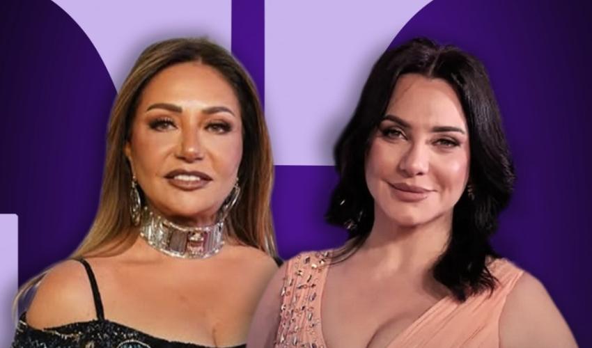 سلاف فواخرجي وليلى علوي