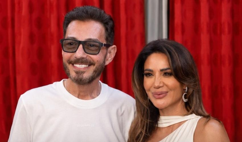 ديانا حداد وأحمد زاهر