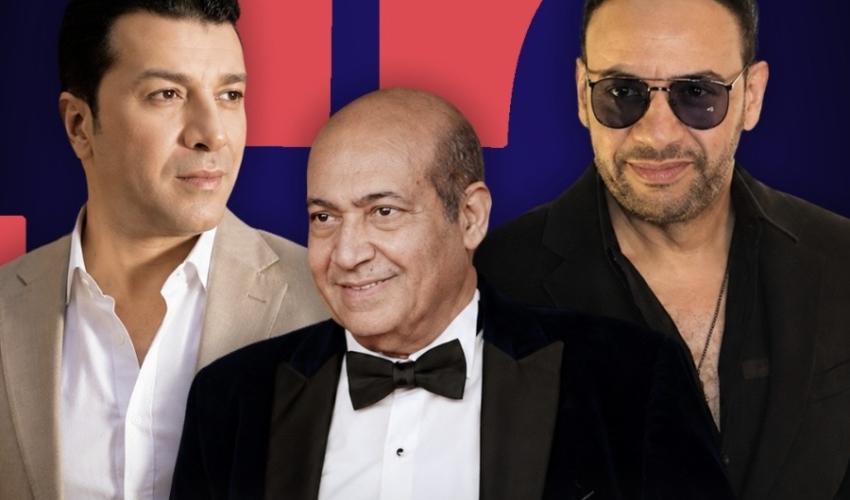 مصطفى قمر ومصطفى كامل معاً ضد طارق الشناوي