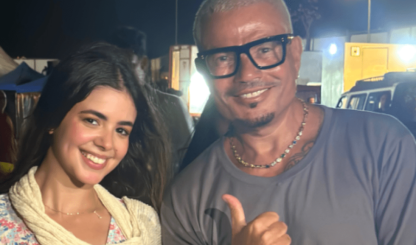 عمرو دياب ولجين خليفة