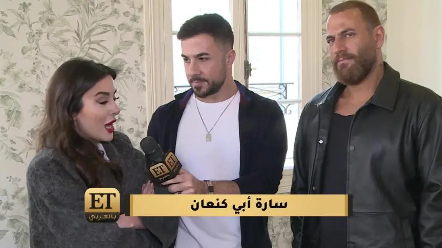 ET بالعربي يجمع تيما وكرم ويكشف كواليس مشهد القبلة